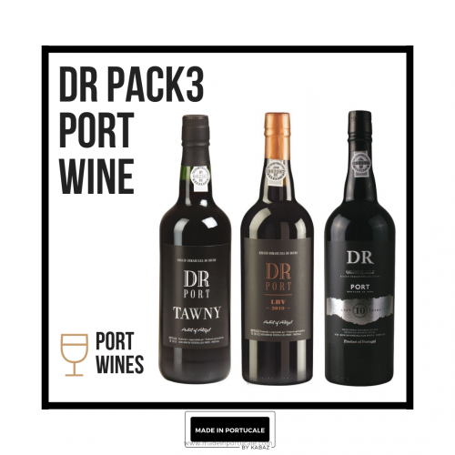 Pack 3 DR Vinho do Porto