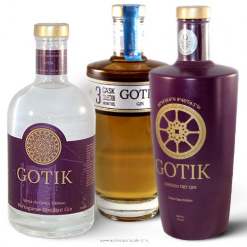 Gotik Gin Pack 3 Rótulos