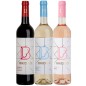 Bridão Classic Trio Pack Red, White & Rose in Gift Box