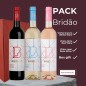 Pack Trio Bridão Clássico Tinto, Branco & Rosé em Caixa Presente Pack Trio Bridão Clássico Tinto, Branco & Rosé em Caixa Presente
