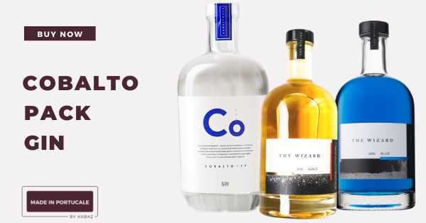 Cobalto Pack Gin, from Douro to the world